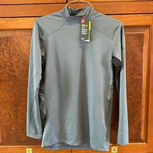 Under Armour men’s small coldgear reactor fitted gray cold weather long sleeve